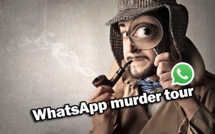 Whatsapp murder mystery
